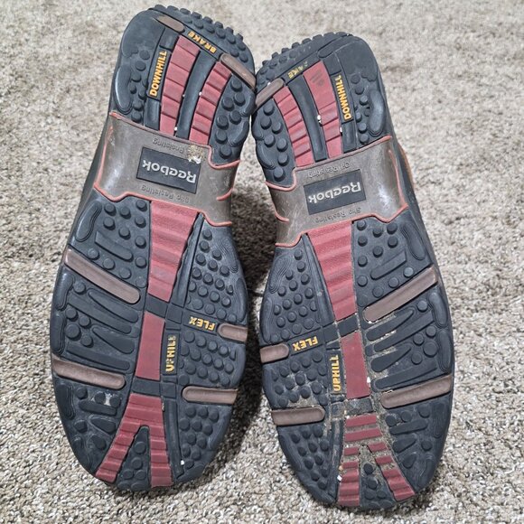 Reebok Work RB833 Men’s 11M Safety Toe Hiker Boots Brown Leather EH Slip Resista - Picture 13 of 13